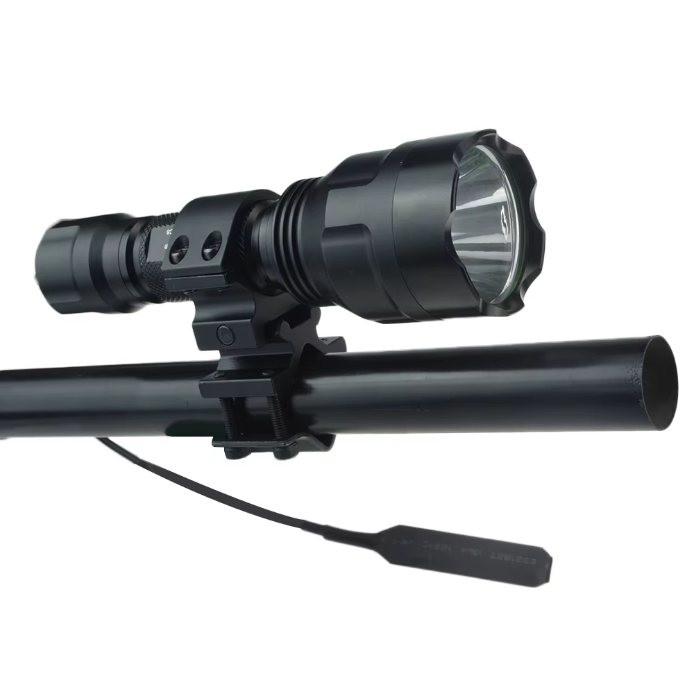 Lampe Torche Multifonction en Alliage d'Aluminium CREE (style fusil)
